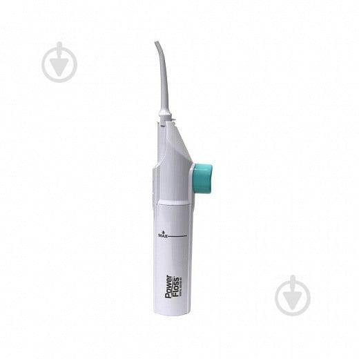 Портативный механический ирригатор SUNROZ Power Floss для дополнительной очистки зубов Белый (SUN150 Портативный механический ирригатор SUNROZ Power Floss для дополнительной очистки зубов Белый (SUN150