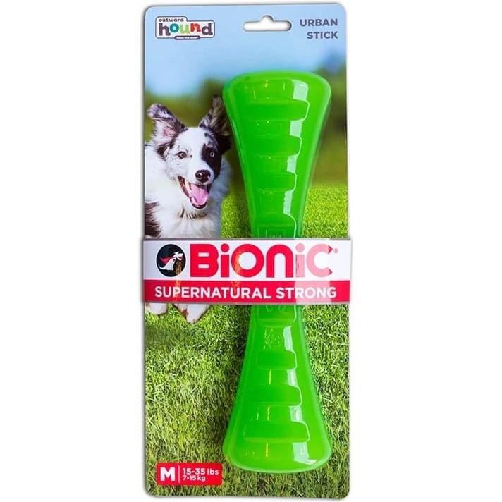 Іграшка BIONIC OPAQUE Stick Medium для собак 22 см Зелений (bc30080) - фото 2 Іграшка BIONIC OPAQUE Stick Medium для собак 22 см Зелений (bc30080) - фото 2
