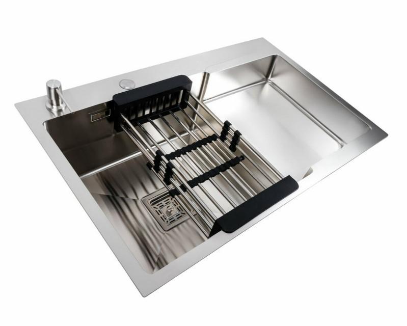 Мойка для кухни Platinum HANDMADE 78x50С L (SP000041295) Мойка для кухни Platinum HANDMADE 78x50С L (SP000041295)