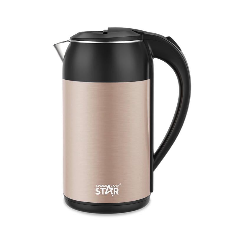 Електрочайник WINNINGSTAR ST-6037 3.0L 1500W Bronze (34138341)