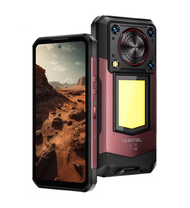 Смартфон Oukitel WP56 12/512 Гб IP69K/5G/NFC Black/Red (30568286) - фото 2 Смартфон Oukitel WP56 12/512 Гб IP69K/5G/NFC Black/Red (30568286) - фото 2