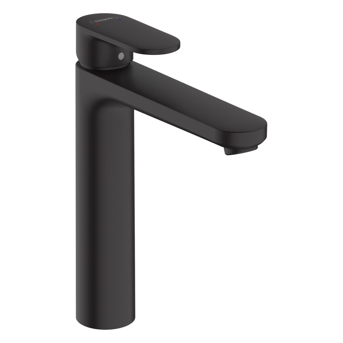 Смеситель для умывальника Hansgrohe Vernis BLEND 71552670 высокий однорычажный Черный (130524)