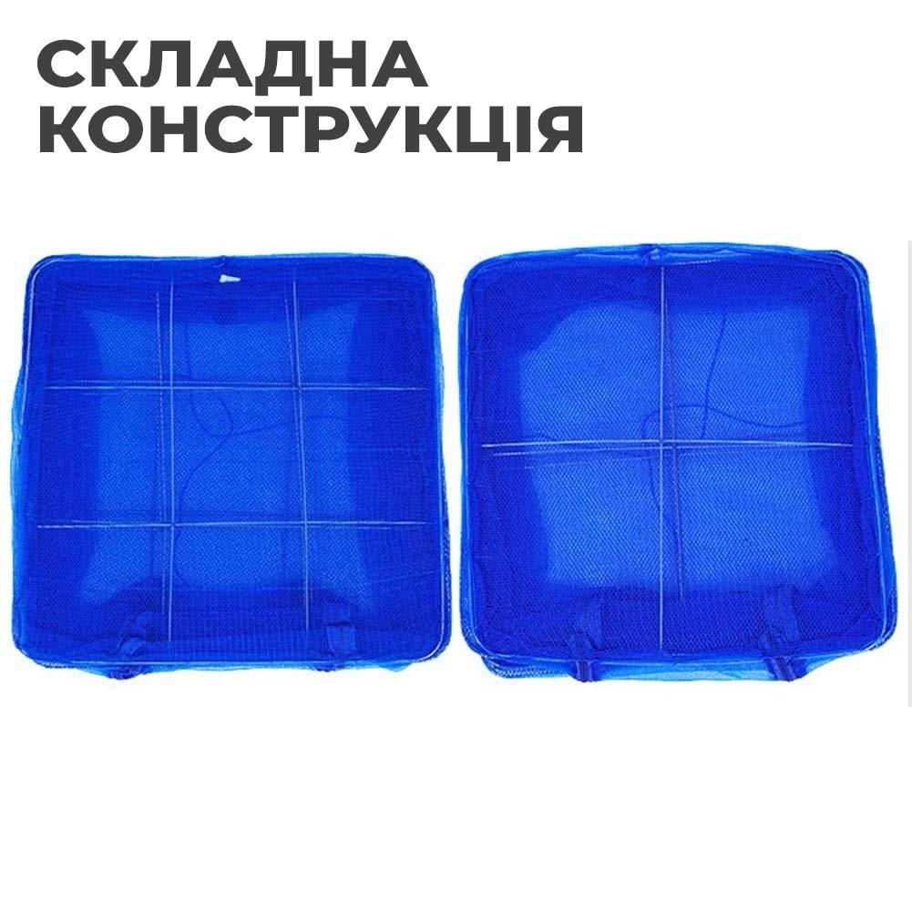 Сетка-сушилка для рыбы/овощей/фруктов/трав/грибов 3 яруса 34x34x64 см Синий (id_118962) - фото 8 Сетка-сушилка для рыбы/овощей/фруктов/трав/грибов 3 яруса 34x34x64 см Синий (id_118962) - фото 8