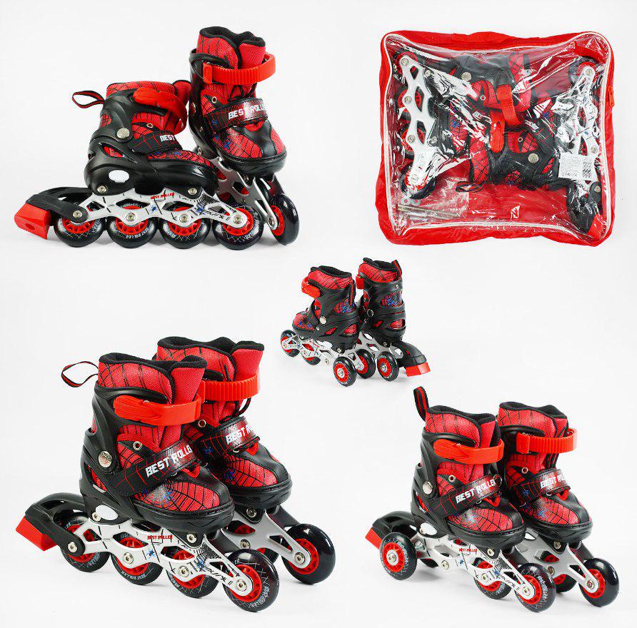 Ролики Best Roller р. 26-28 Красный (19855-XS) - фото 2 Ролики Best Roller р. 26-28 Красный (19855-XS) - фото 2