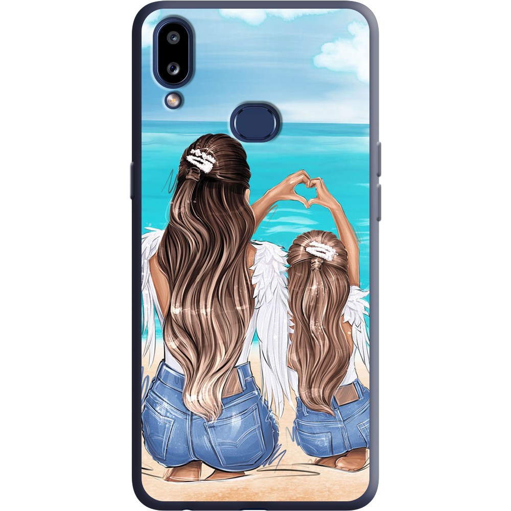 Чохол Boxface Samsung A107 Galaxy A10s Family Vacation Синій силікон (37944-up2380-38657)