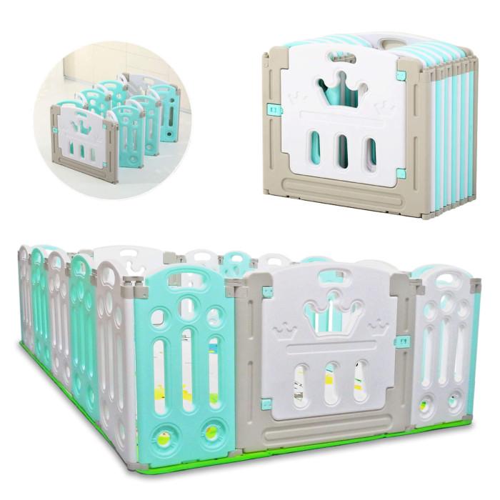 Манеж-забір 16+2 секції 150х200 см (28821271) - фото 2 Манеж-забір 16+2 секції 150х200 см (28821271) - фото 2