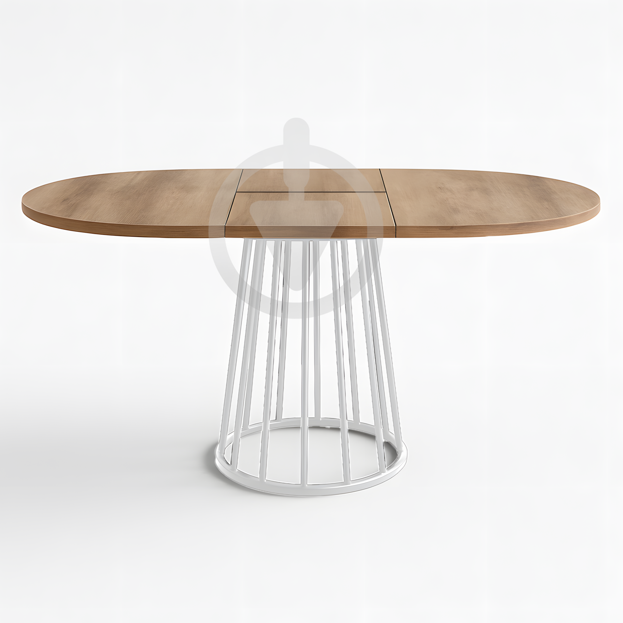 Стол кухонный раскладной RoMax Elegant Slide 110x75/140x75 см Loft Дуб Крафт Золотой/Белый - фото 2 Стол кухонный раскладной RoMax Elegant Slide 110x75/140x75 см Loft Дуб Крафт Золотой/Белый - фото 2