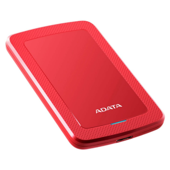 Жесткий диск внешний A-DATA DashDrive USB 3.2 Gen1 HV300 1 TB Red (560990) - фото 2