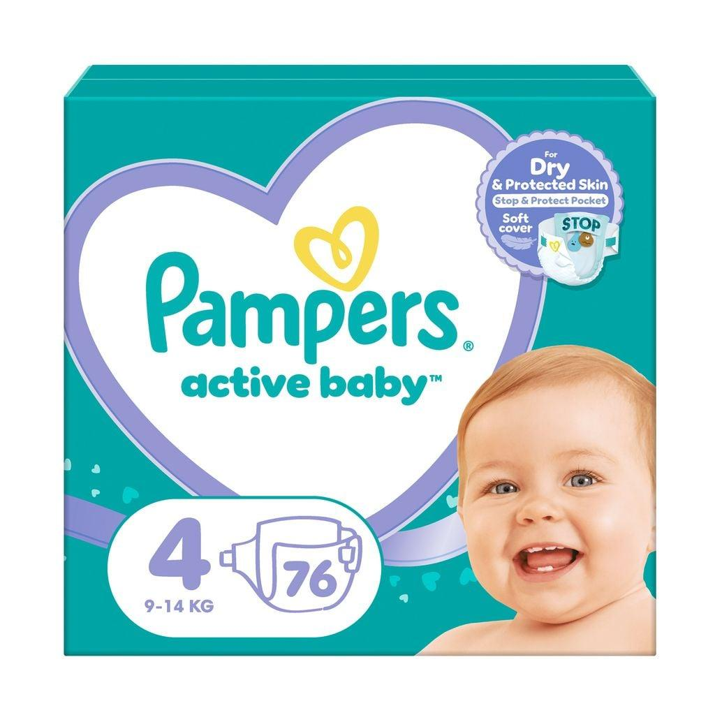 Подгузники детские Pampers Active Baby р. 4 9-14 кг 76 шт. (PD262566)