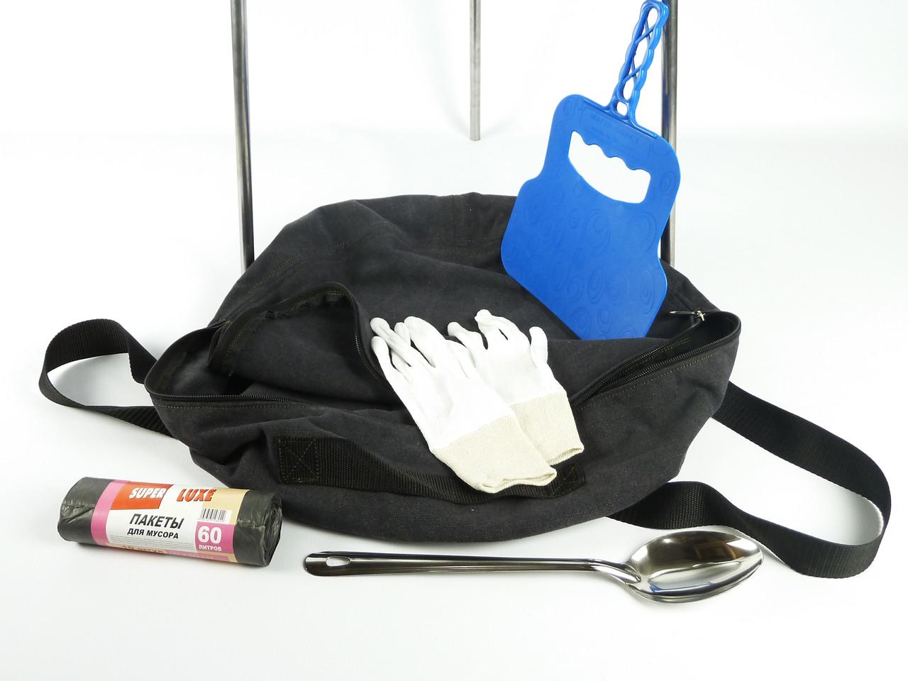 Казан татарський із триногою і сумкою - фото 4