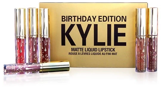 Набор помад губных матовых Kylie Birthday Edition 6 шт. (17945311) - фото 4