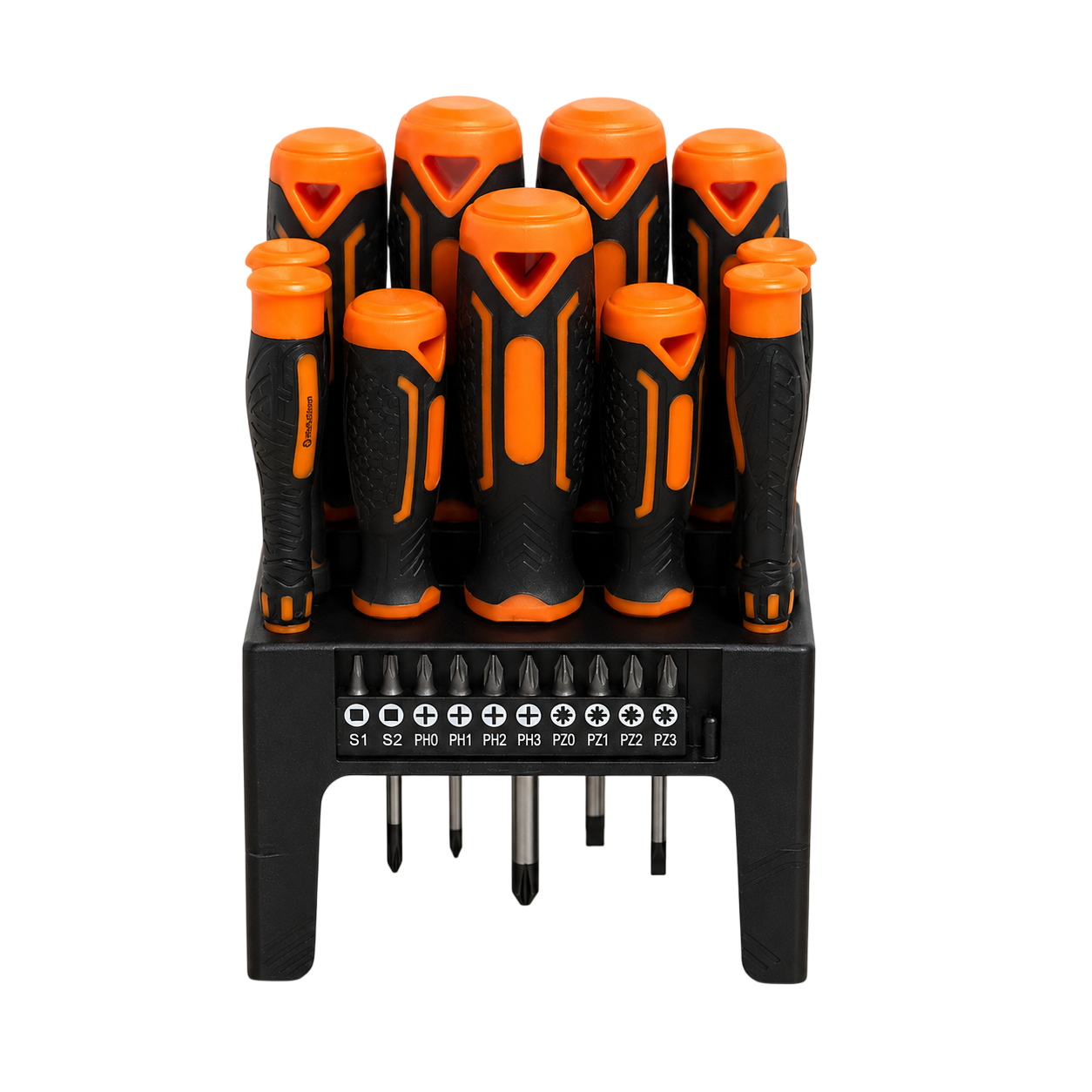 Набор отверток Amartisan VEN-1666 с 21 предметом и подставкой Красный (37212129)