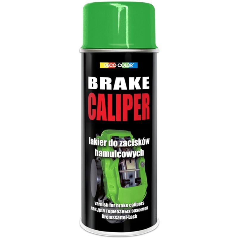 Краска для суппортов и тормозных барабанов DecoColor Brake Caliper 400 мл Зеленый
