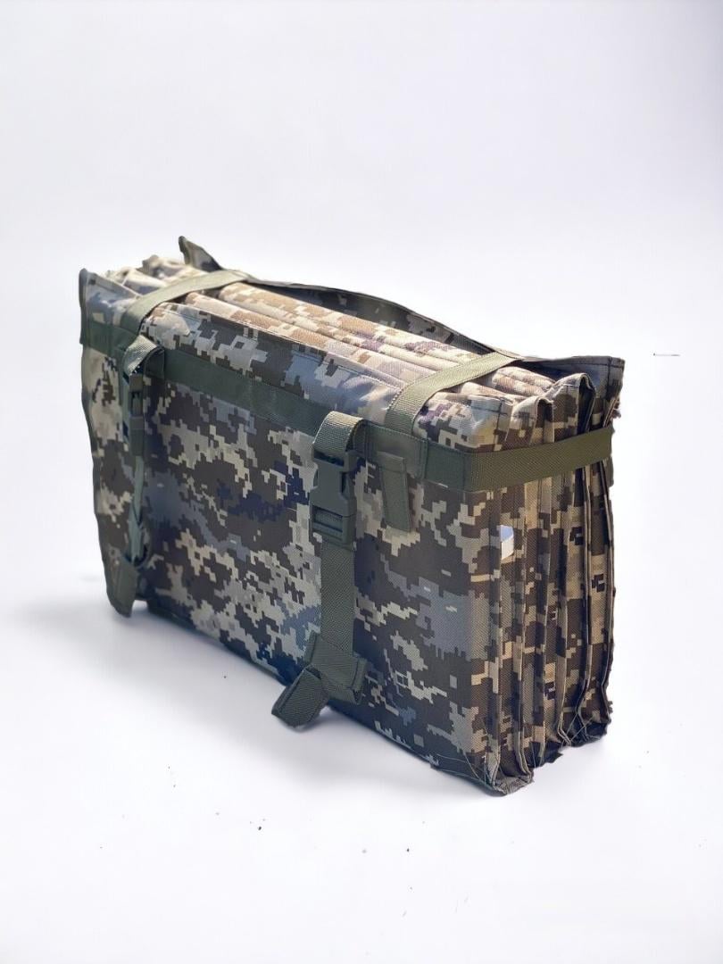 Каремат раскладной на 6 секций 45х180 см Пиксельный (13208905)