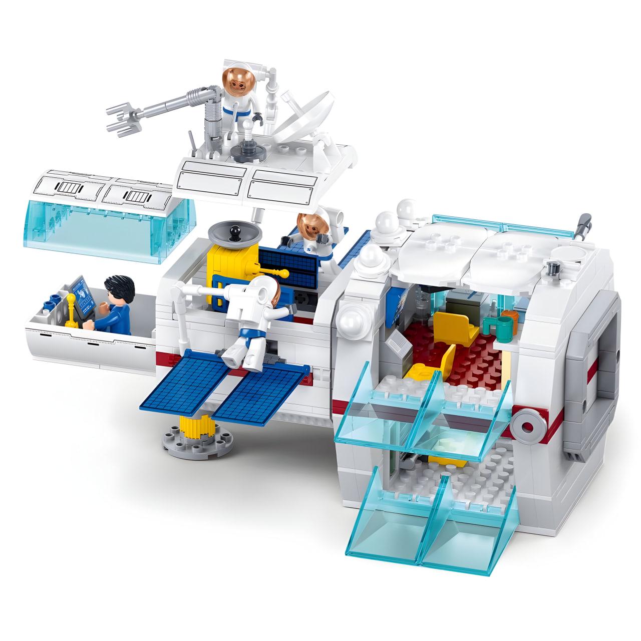 Конструктор Sluban Космический модуль 502 детали (M38-B1201) - фото 2 Конструктор Sluban Космический модуль 502 детали (M38-B1201) - фото 2