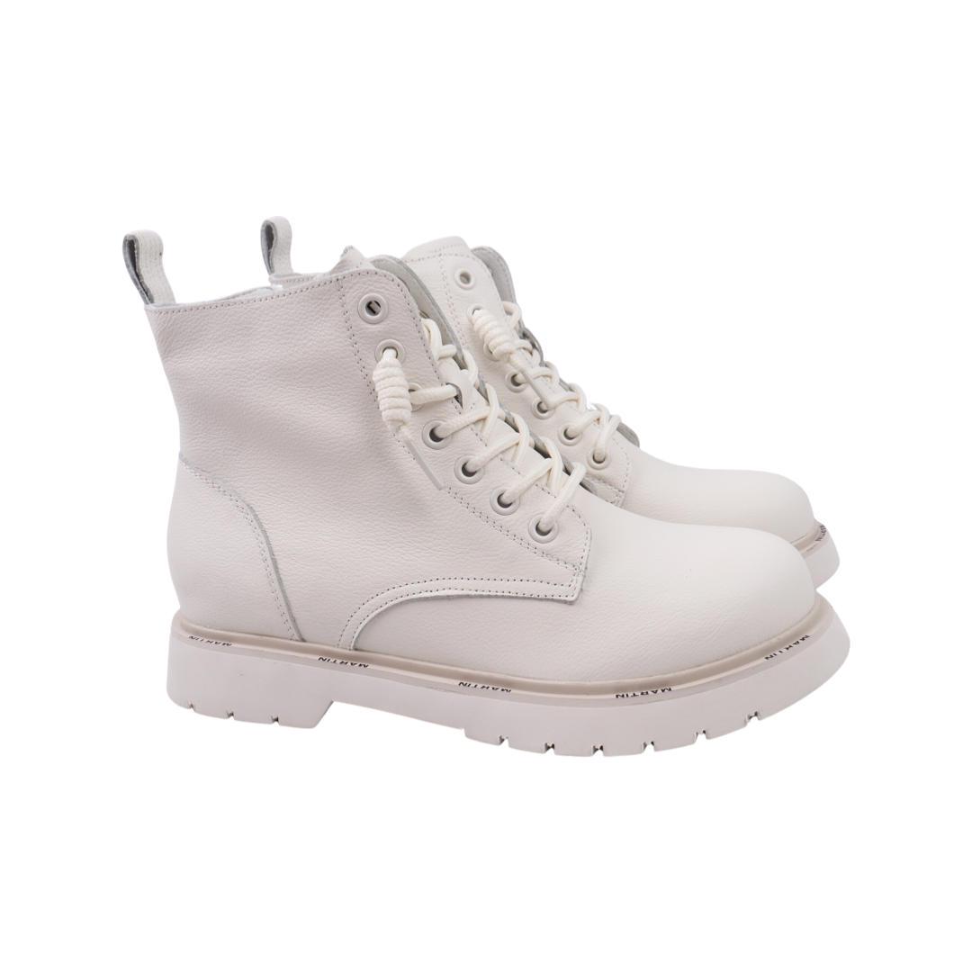 Ботинки женские Berkonty из кожи р. 38 Молочный (369-21DHC) Ботинки женские Berkonty из кожи р. 38 Молочный (369-21DHC)