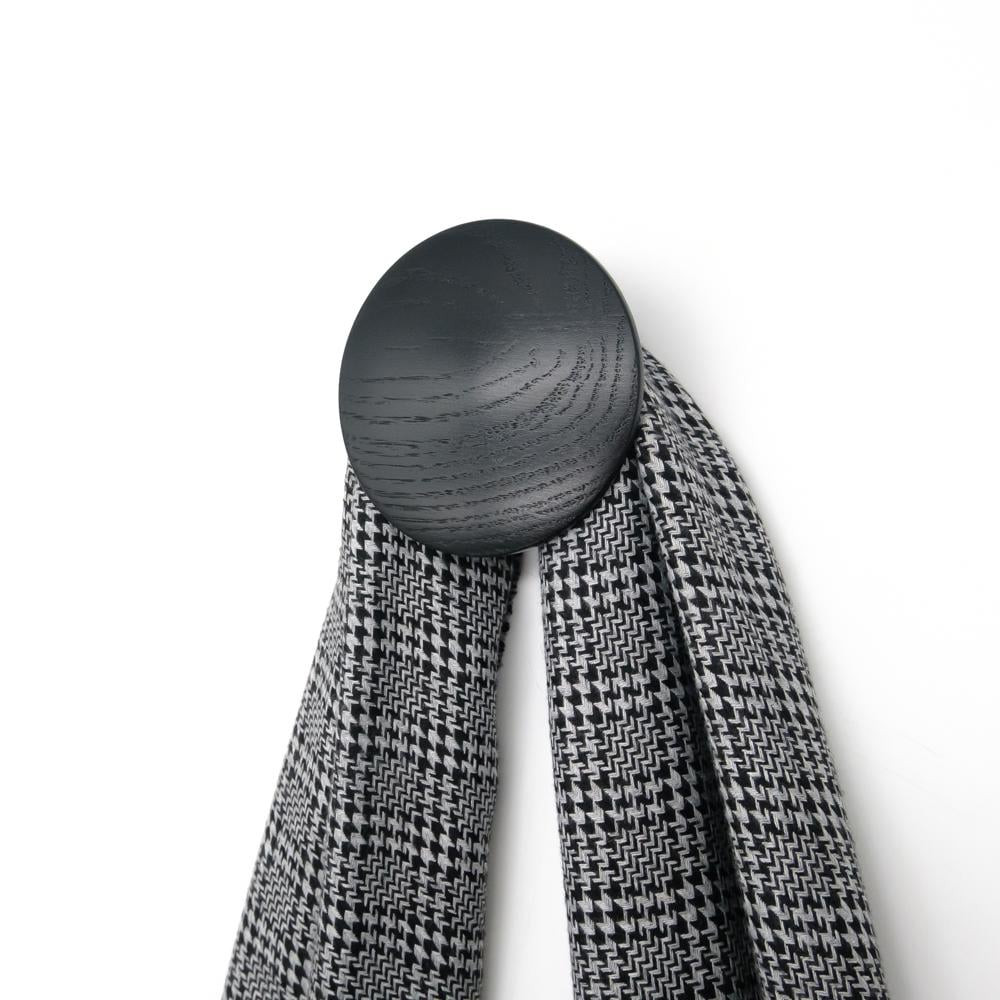 Гачок дерев'яний меблевий для одягу ø90 мм 1 шт. Чорний (48903) - фото 7 Гачок дерев'яний меблевий для одягу ø90 мм 1 шт. Чорний (48903) - фото 7