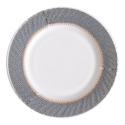 Тарелка S&T Триумф 23 см Белый (ST30058-1302)