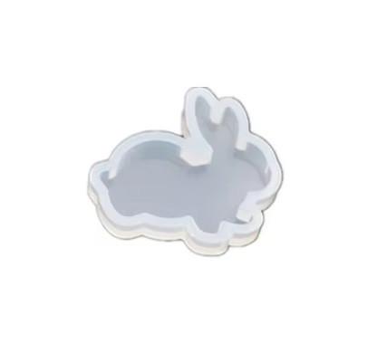 Форма для епоксидної смоли Finding заєць 40х35 мм Білий (23194975)