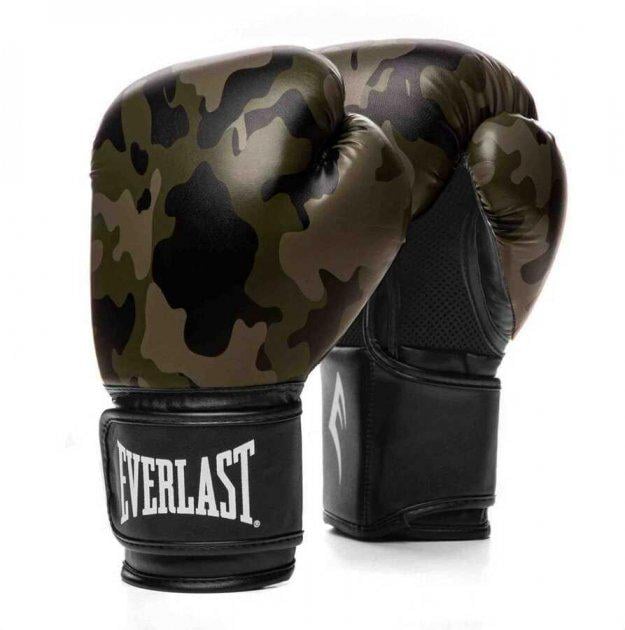 Боксерские перчатки Everlast SPARK TRAINING GLOVES 12 унций Камуфляж (871042-70-62)