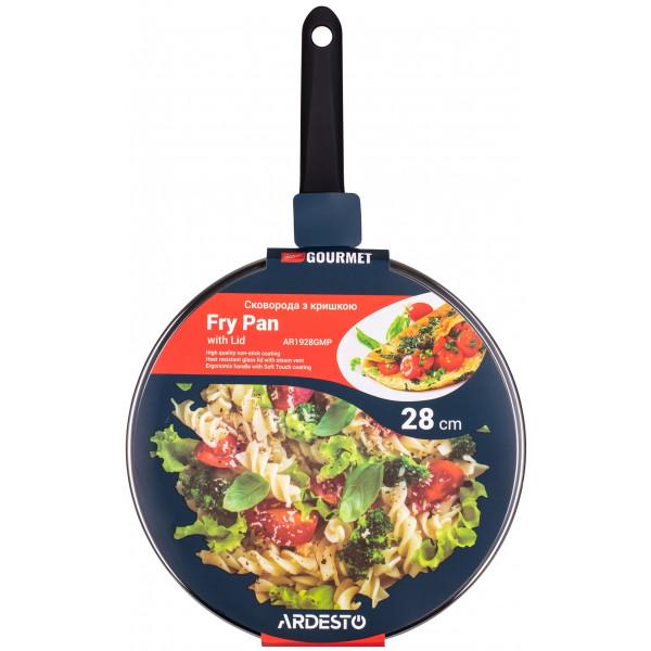 Сковорода Ardesto Gemini Gourmet Aosta с крышкой 28 см
