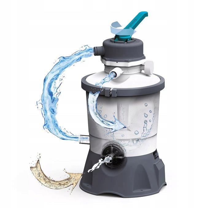 Фильтр-насос для бассейна песочный Bestway 58515 3028 л/ч (26596928) - фото 4