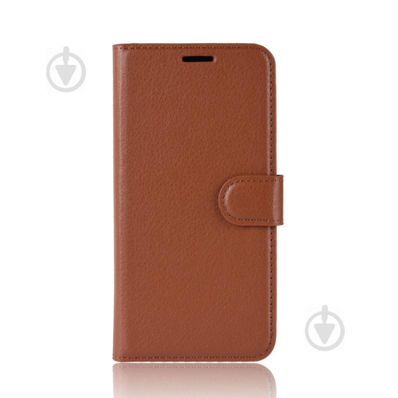 Чехол-книжка Litchie Wallet для Sony Xperia 8 / Xperia 20 Brown (hub_ehJf52136)