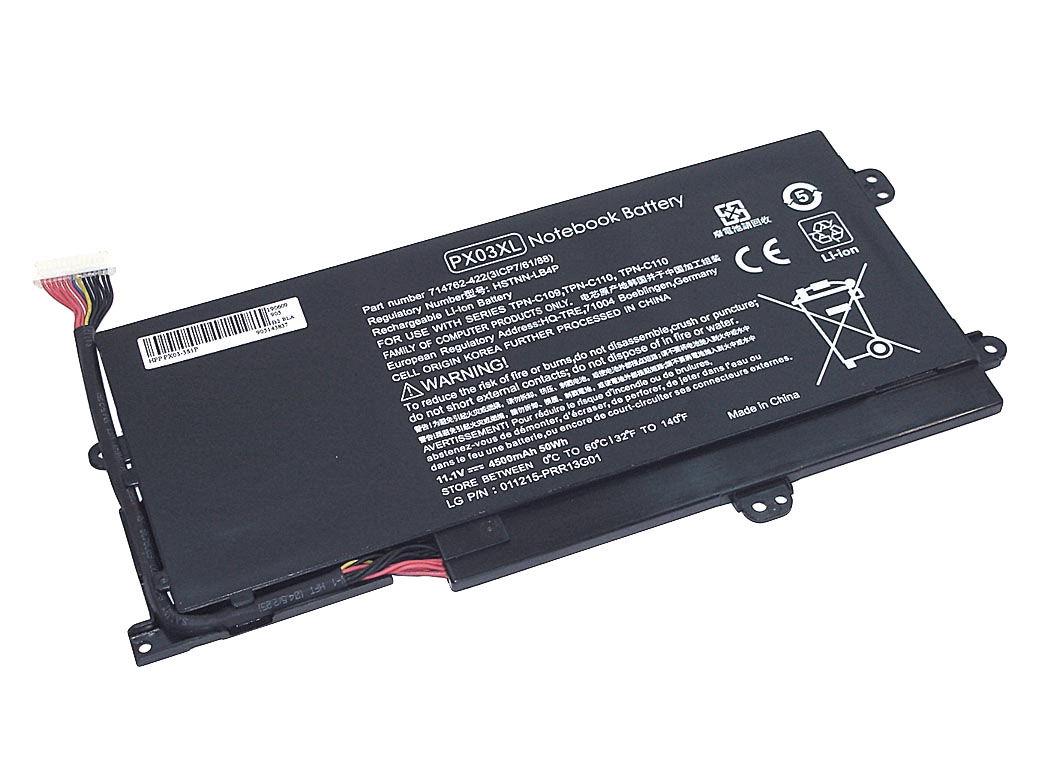 Батарея аккумуляторная для ноутбука HP PX03-3S1P Envy 14 11,1 V 4500 mAh OEM Black (col79010824)