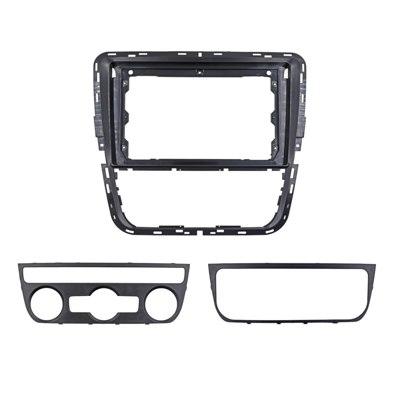 Перехідна рамка QIV QBR-F 0153-35 для Volkswagen Passat 7 B7 NMS 2015-2018 F1 9" (QBR-F 0153-35)