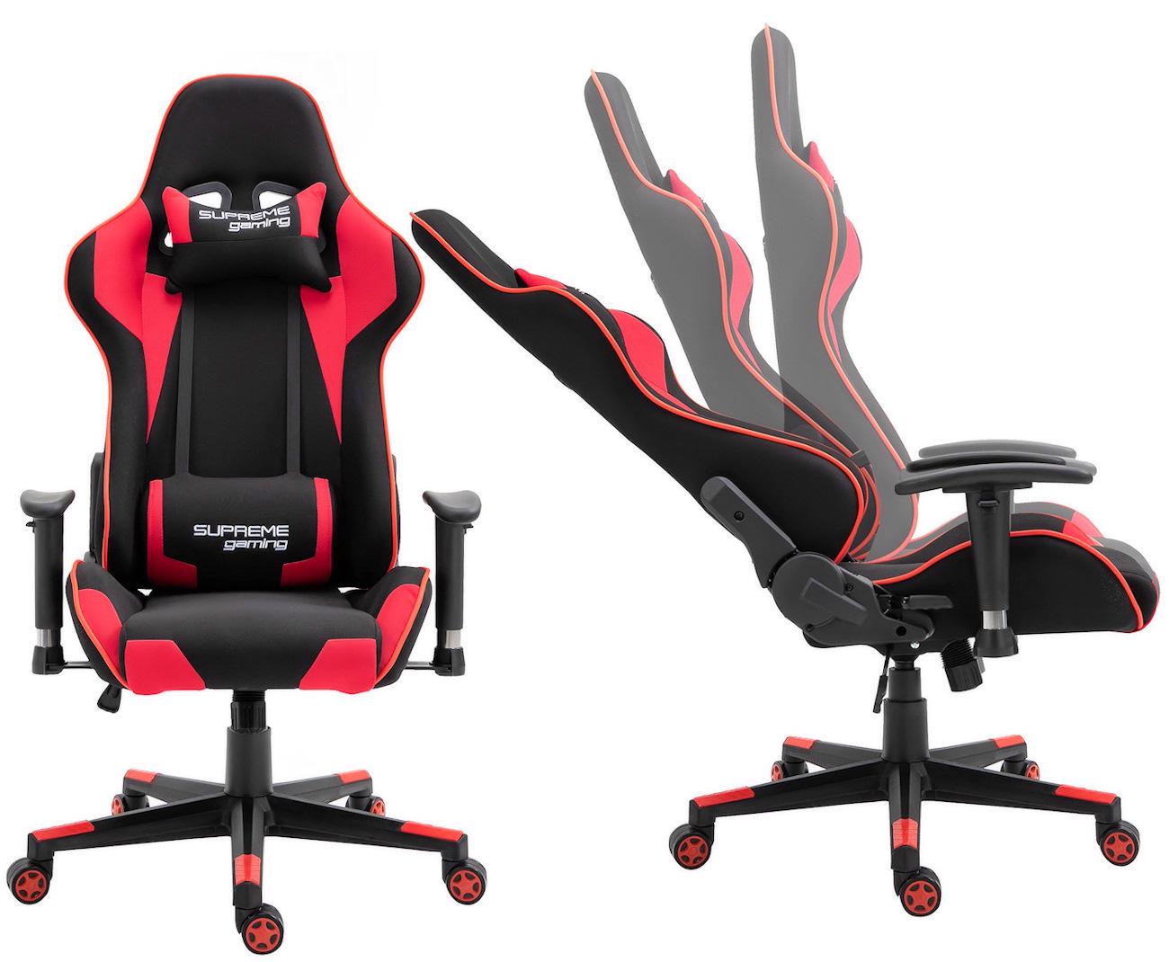 Кресло компьютерное BOOST PlayMaker 94557 Черно-красный - фото 2 Кресло компьютерное BOOST PlayMaker 94557 Черно-красный - фото 2