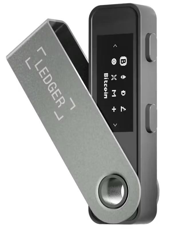Кошелек для криптовалют Ledger Nano S Plus Black Matte (LNSPMB)