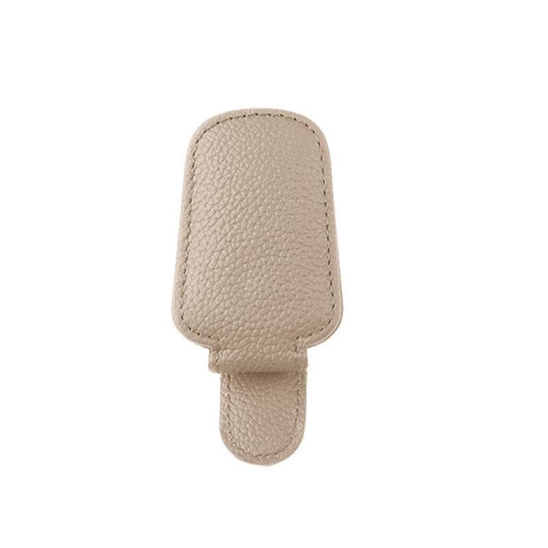 Клипса-держатель для очков в машину Бежевый (29108885) Клипса-держатель для очков в машину Бежевый (29108885)