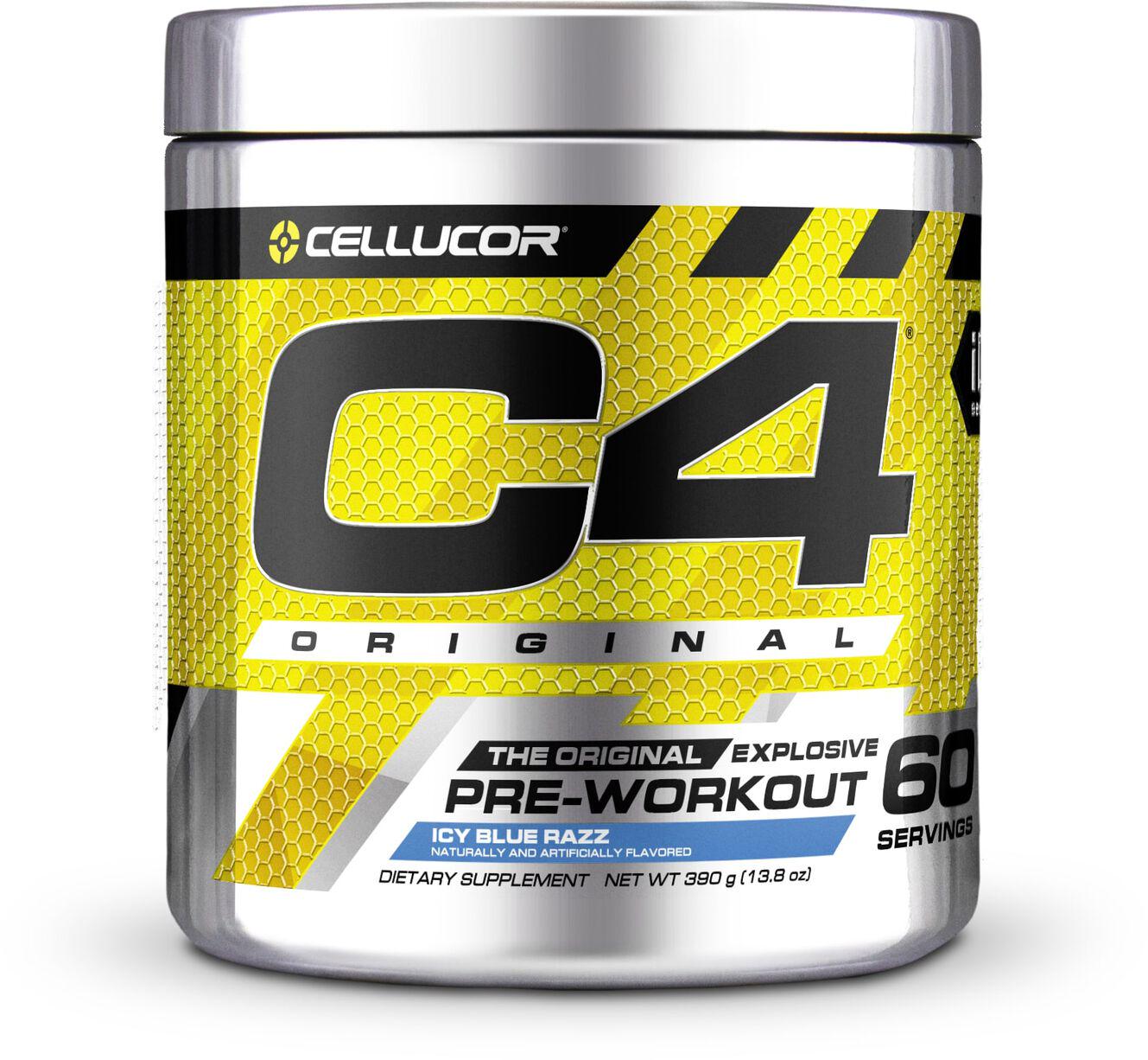 Предтренировочный комплекс Cellucor INT C4 Ice blue razz 390 г