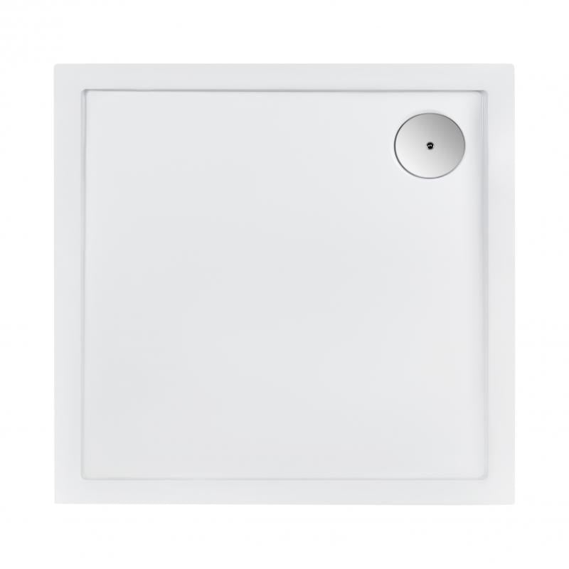 Душовий піддон Qtap Tern 309912C 90x90x12 см (VD00046988) - фото 3