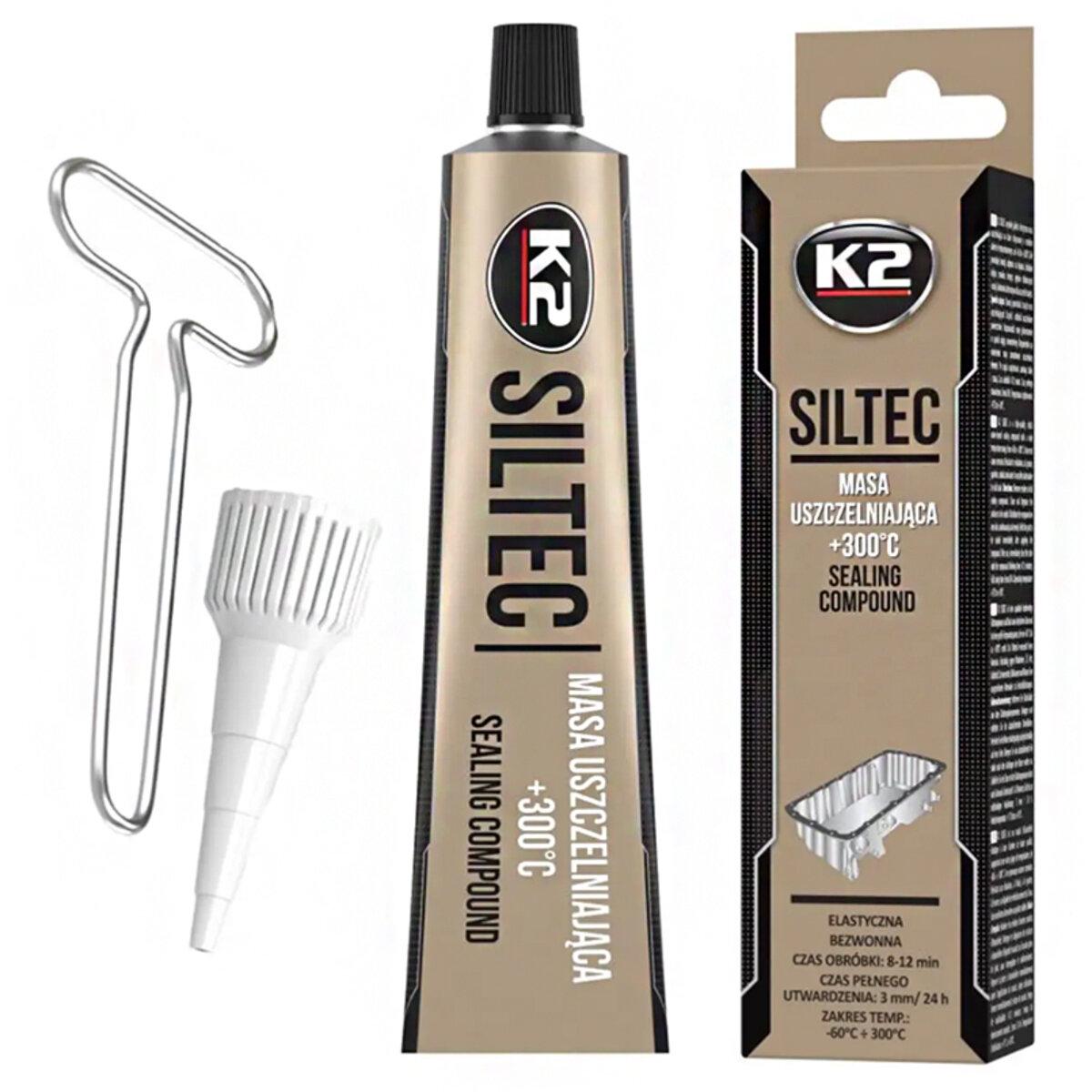 Герметик силиконовый K2 Siltec 90 г