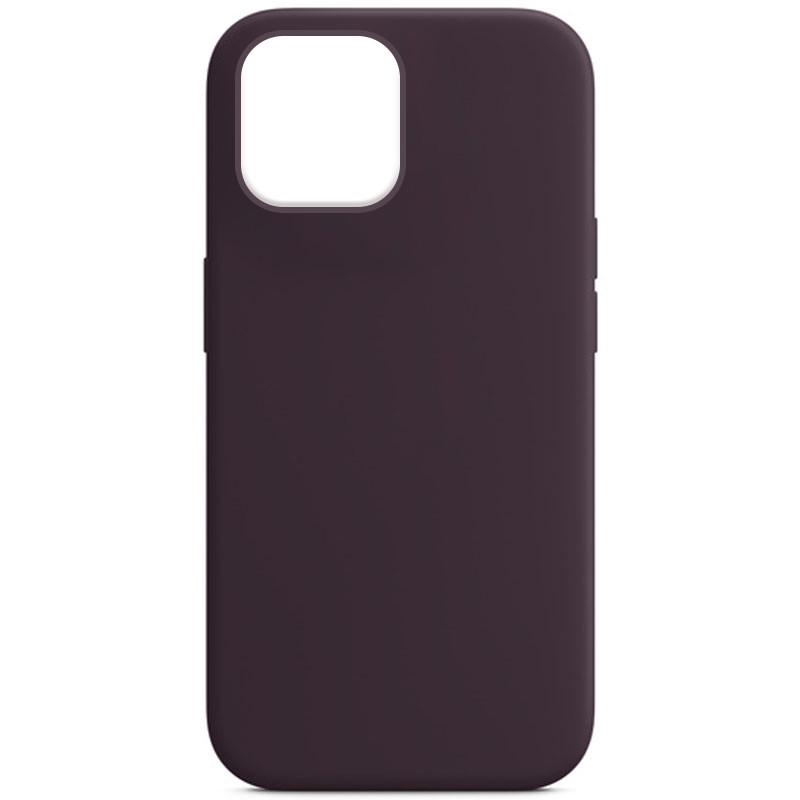 Противоударный Чехол Silicone Case Full Protective (AA) NO LOGO для Apple iPhone 11 Pro Max (6.5") Фиолетовый/Elderberry