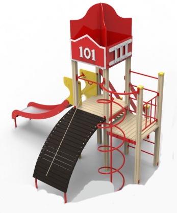 Игровой комплекс юный пожарник