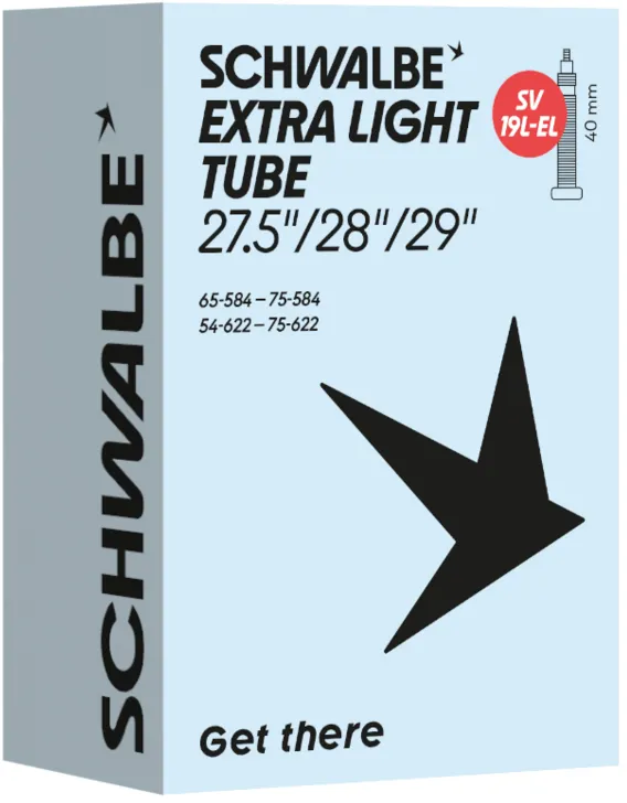 Камера Schwalbe SV19L-EL EXTRA LIGHT 29/27,5" 54/75-584/622 40 мм (1011071)