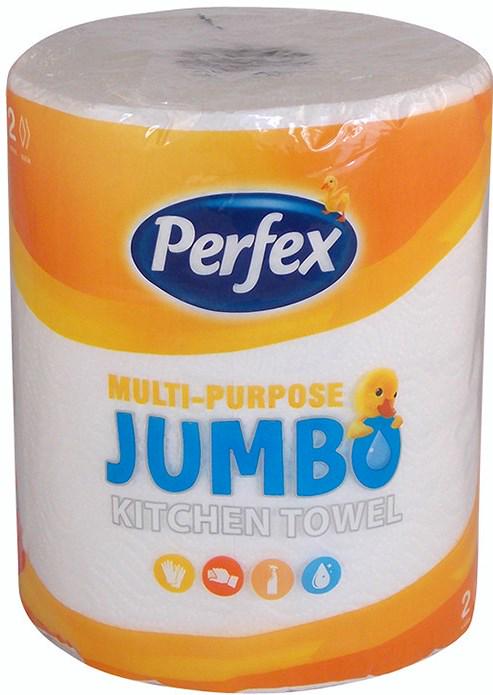 Бумажное полотенце Perfex Jumbo 2 слоя 1 рулон