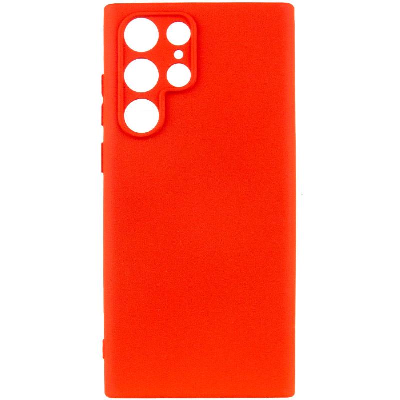 Протиударний Чохол Silicone Cover Lakshmi Full Camera (A) для Samsung Galaxy S22 Ultra Червоний / Red - фото 2