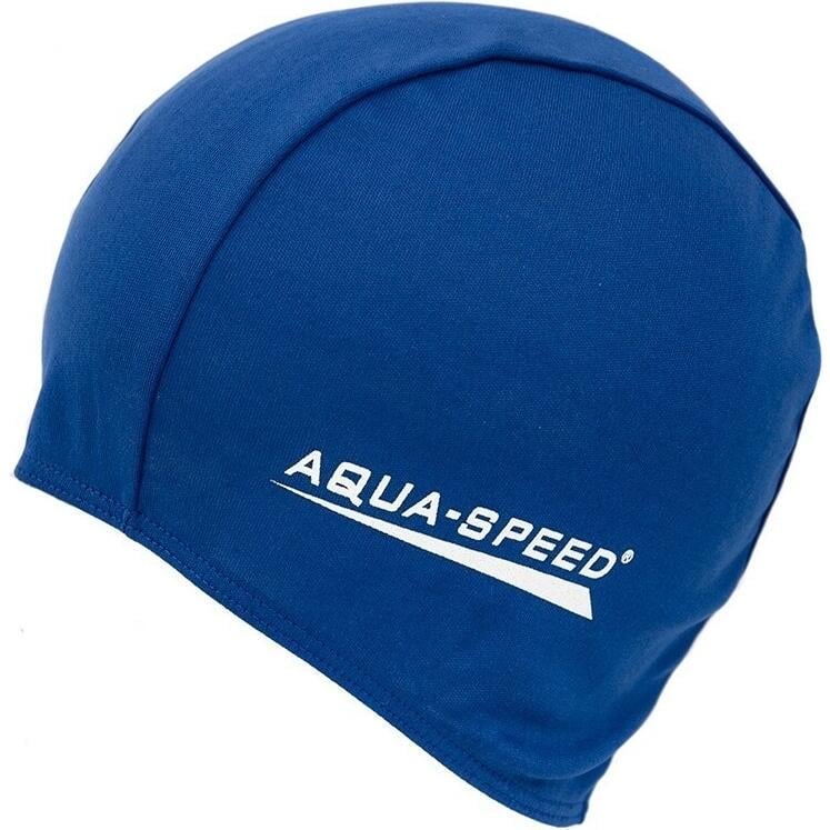 Шапочка для плавания Aqua Speed POLYESTER CAP Синий (091-10)