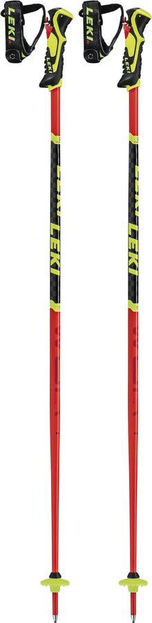 Палки для горных лыж Leki WCR LITE SL 3D fluorescent Red-Black-Neonyellow (UBO666C55210A53.3DF3)