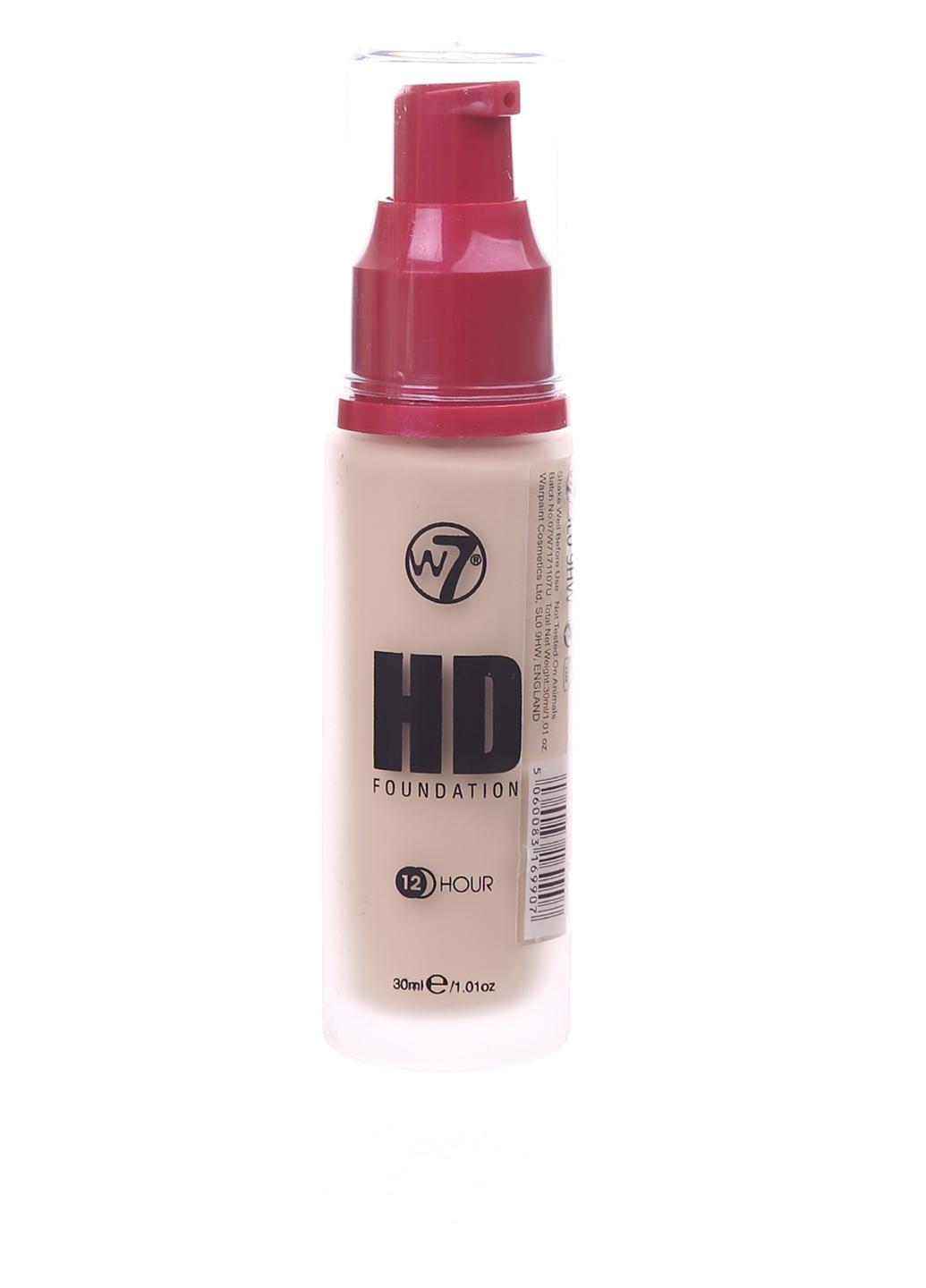 Тональный крем W7 12 Hour HD Foundation 30 мл Buff (382662)