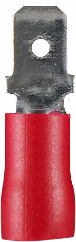 Наконечник изолированный вилка АСКО-Укрем MDD 1,25-187 0,5-1,5 мм2 4,8х0,4 мм 1 шт. Красный (A0060020014)