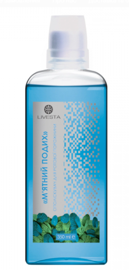 Ополіскувач для ротової порожнини Livesta М'ятний подих 350 мл