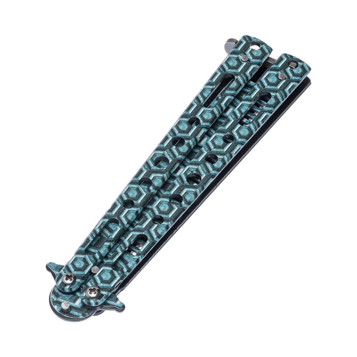 Нож бабочка расческа A1058 22х10 см (t7408) - фото 2 Нож бабочка расческа A1058 22х10 см (t7408) - фото 2