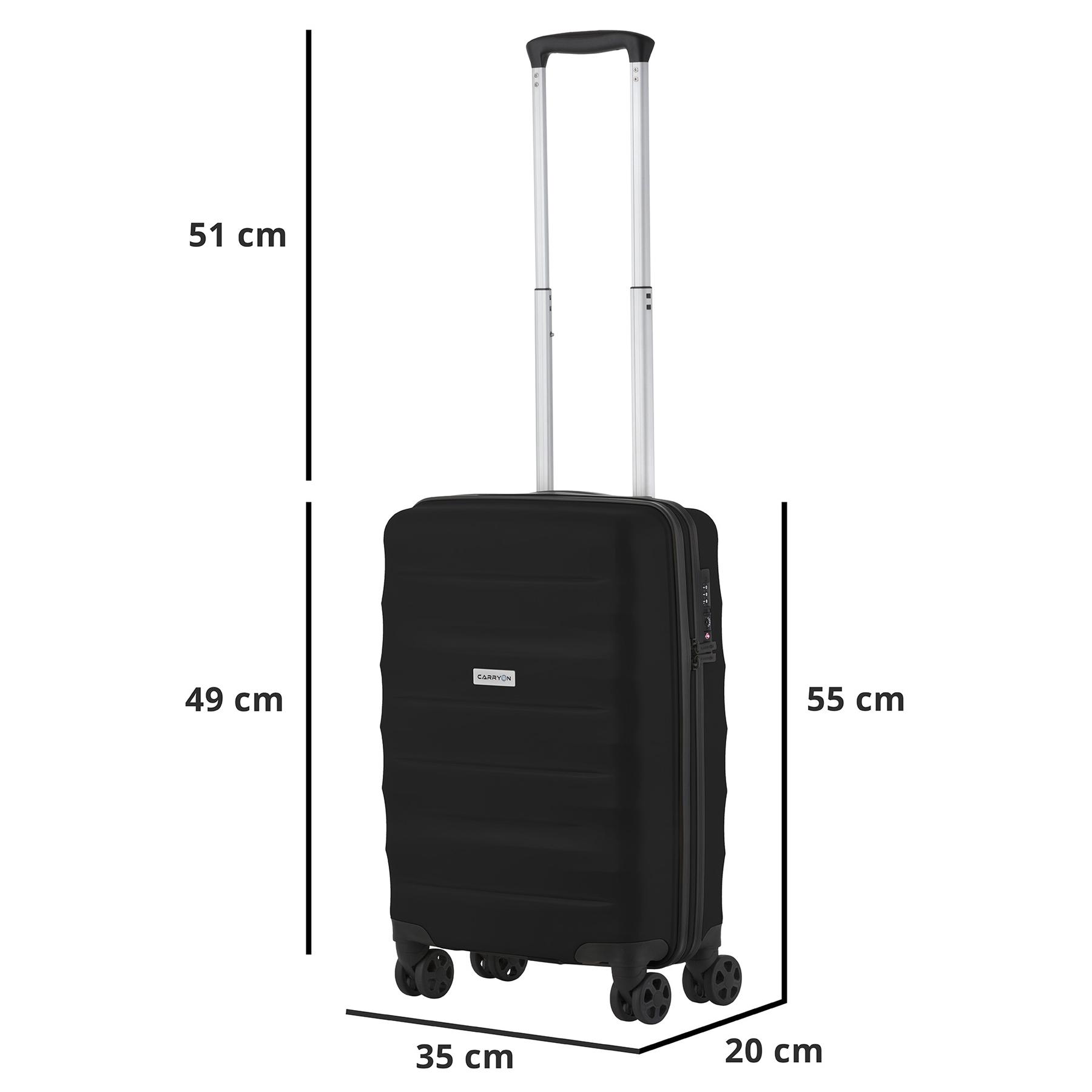 Чемодан CarryOn Porter S Black (502443) - фото 5