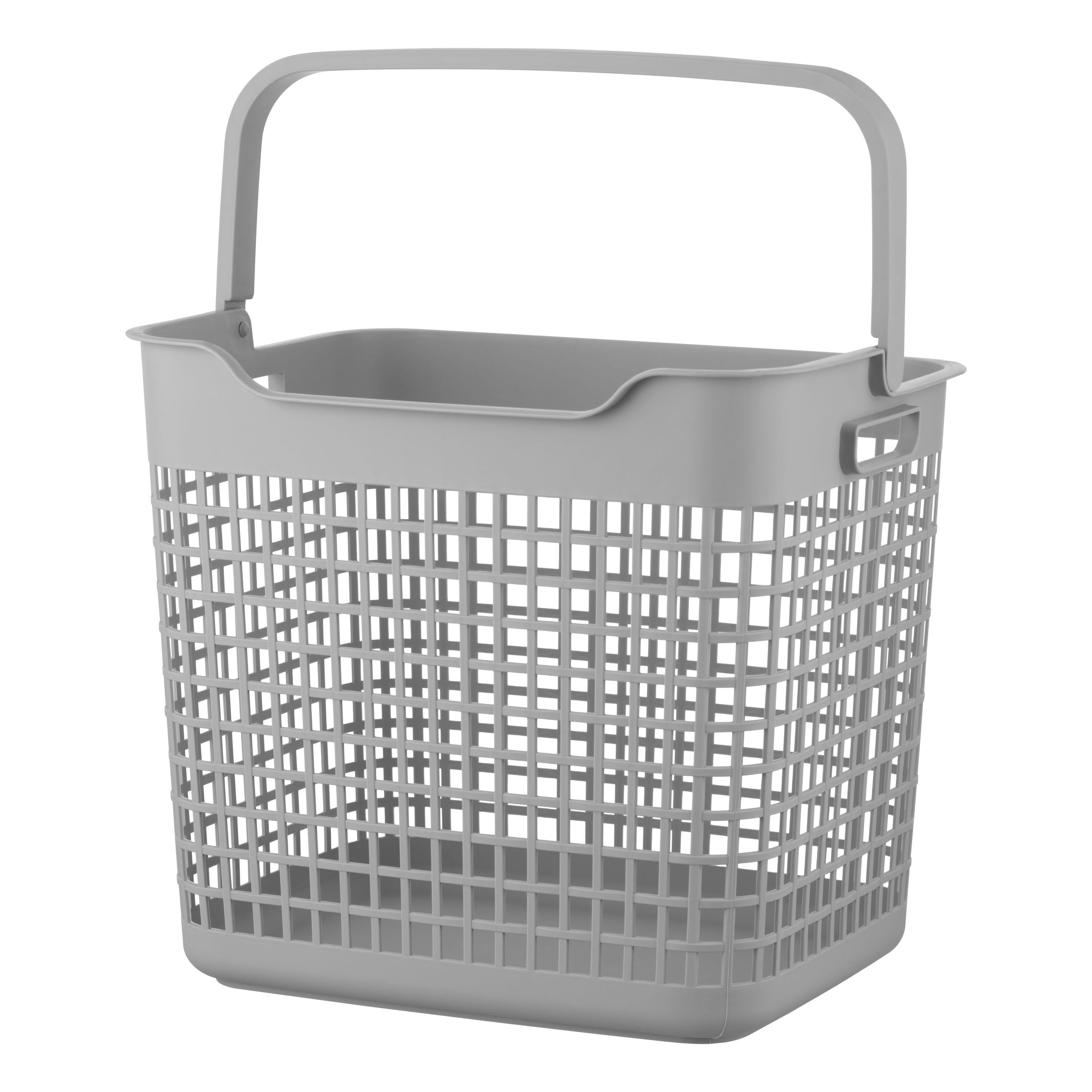 Корзина для белья Ardesto ARHC2402GG 26 л Серая (31561035)