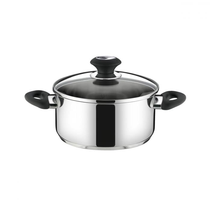 Каструля Tescoma Presto з кришкою 18 см 2 л (728218)