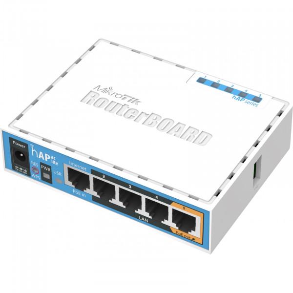 WiFi роутер Mikrotik RouterBoard hAP AC Lite (RB952Ui-5ac2nD)